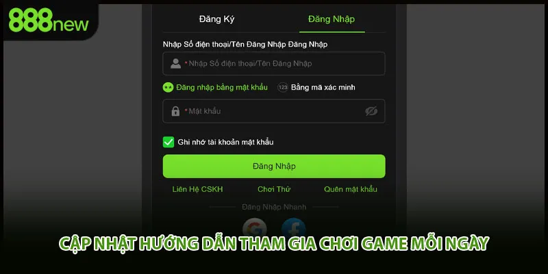 Đăng nhập lại tài khoản bổ sung thông tin cá nhân để xác minh danh tính