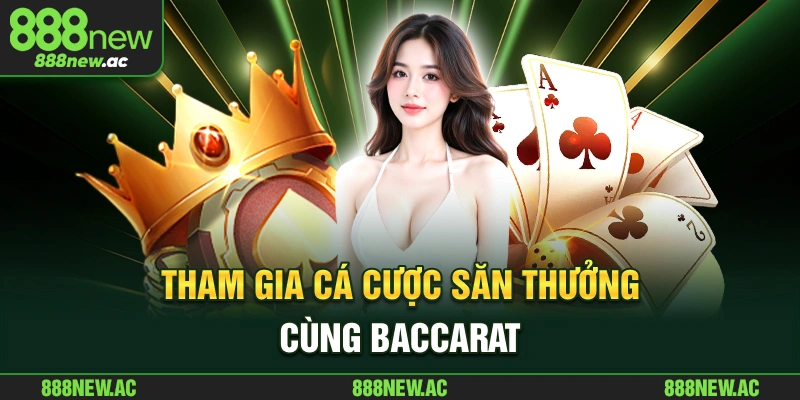Tham gia cá cược săn thưởng cùng Baccarat