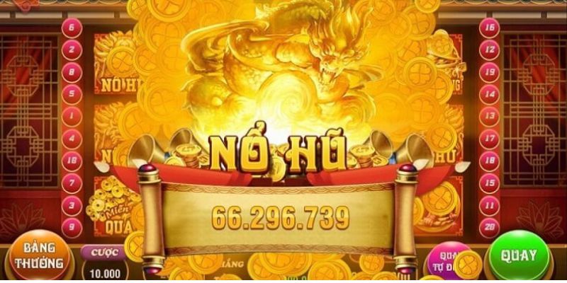Thần Tài rực rỡ với hiệu ứng nổ hũ tại sảnh game 888New